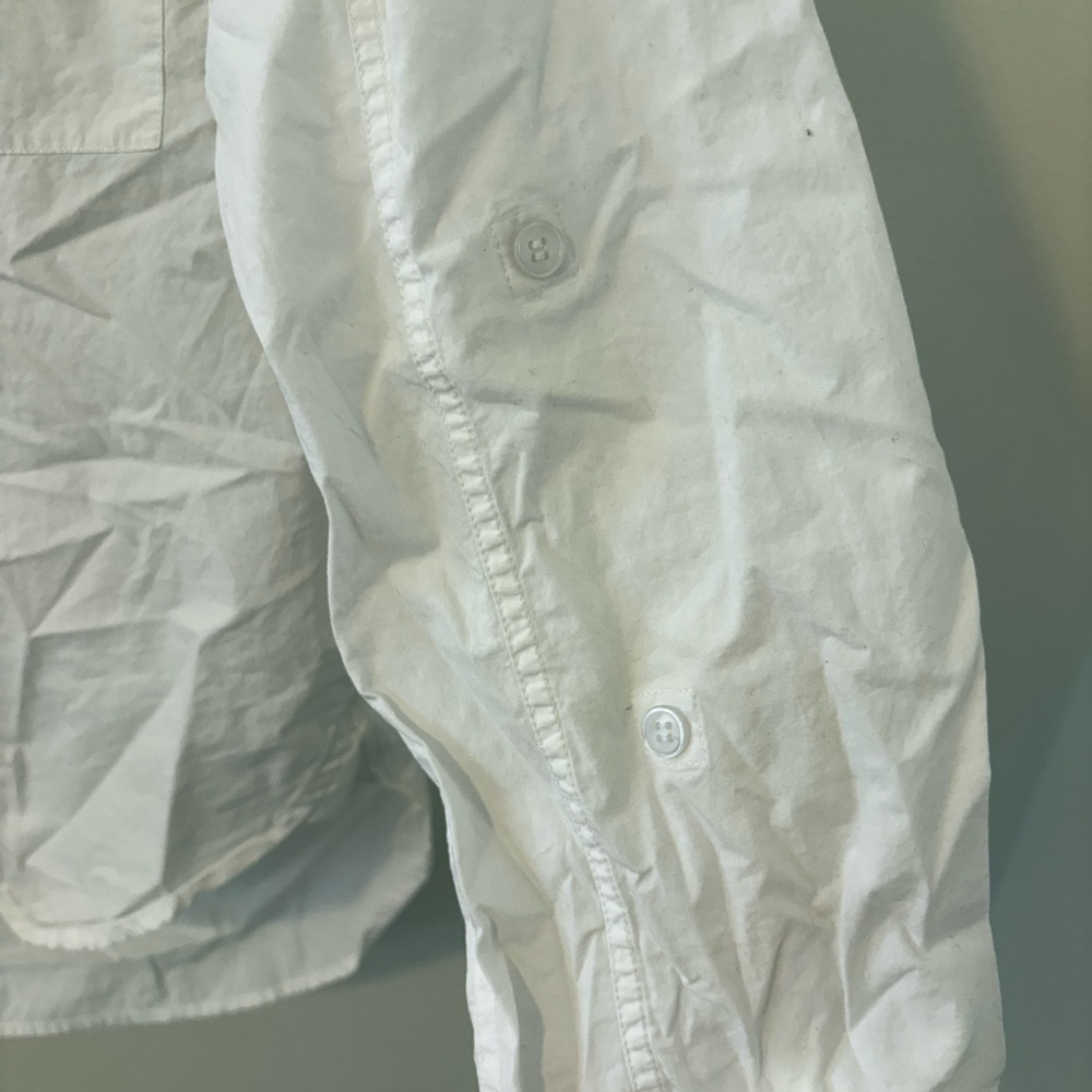Citizens Of Humanity White Button-Down Shirt - Picture 5 of 8